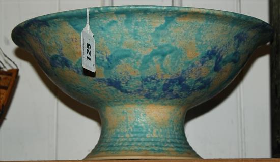 Studio pottery bowl(-)